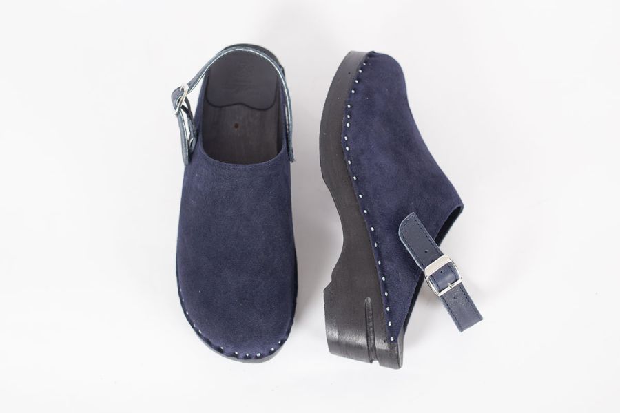 Adrian Dark Blue Suede