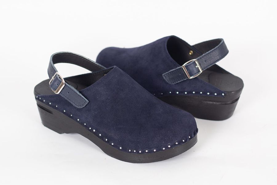 Adrian Dark Blue Suede