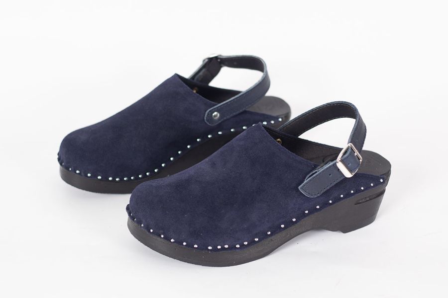 Adrian Dark Blue Suede
