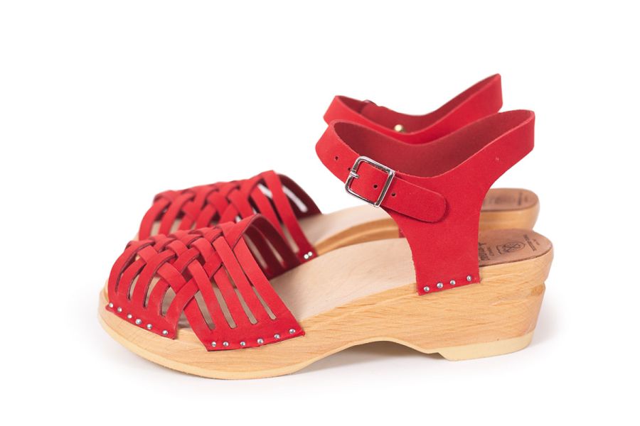Anna Red Nubuck