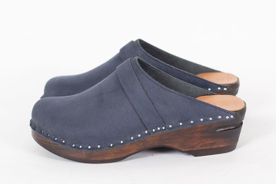 Da Vinci Dark Blue Suede