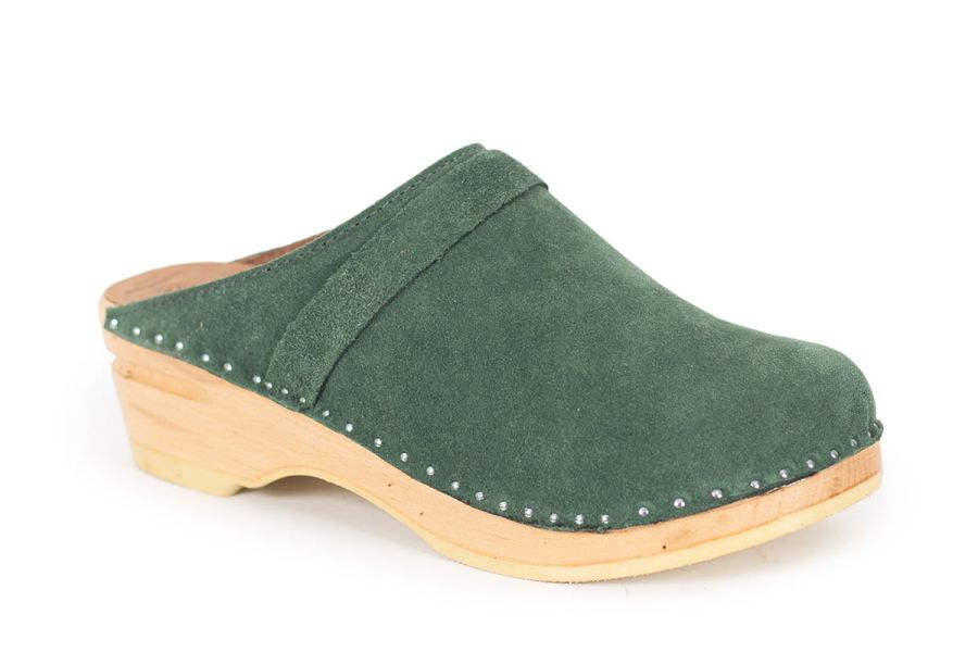 Da Vinci Green Suede