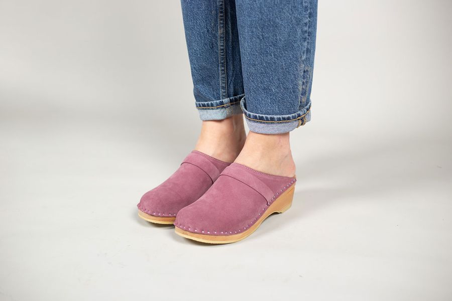 Da Vinci Mauve Suede