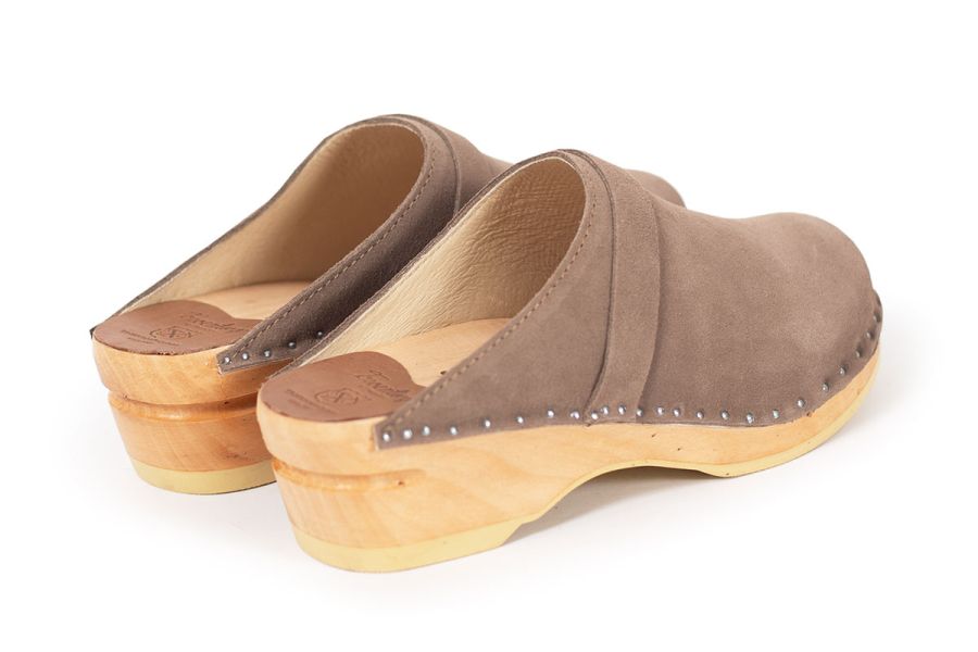 Da Vinci Taupe Suede