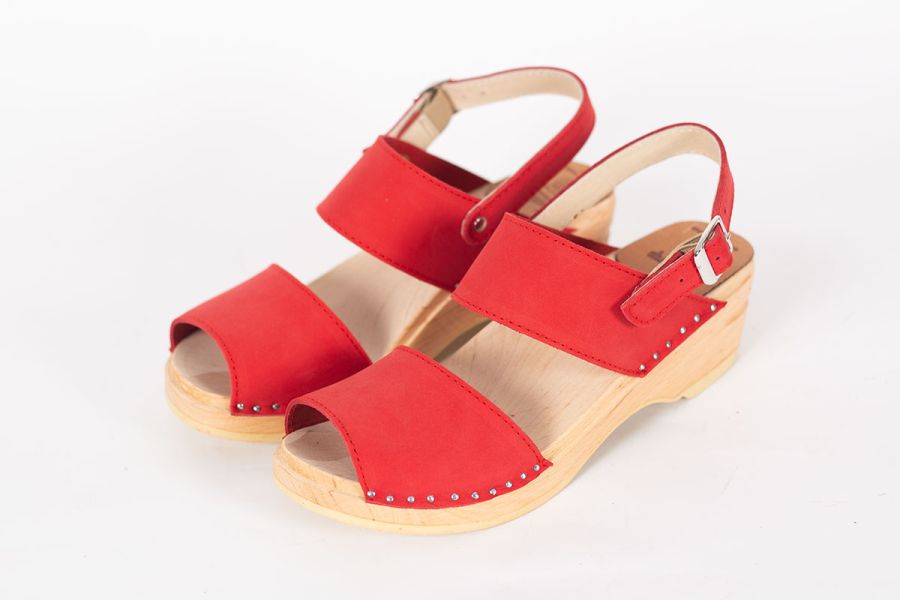 Ingrid Red Nubuck