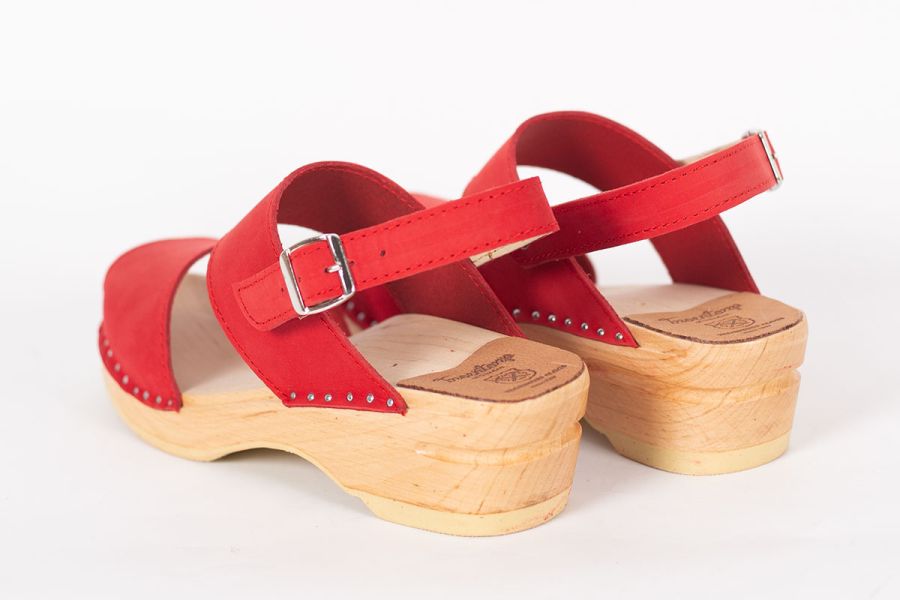 Ingrid Red Nubuck