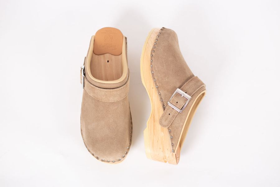 Johansson Taupe Suede