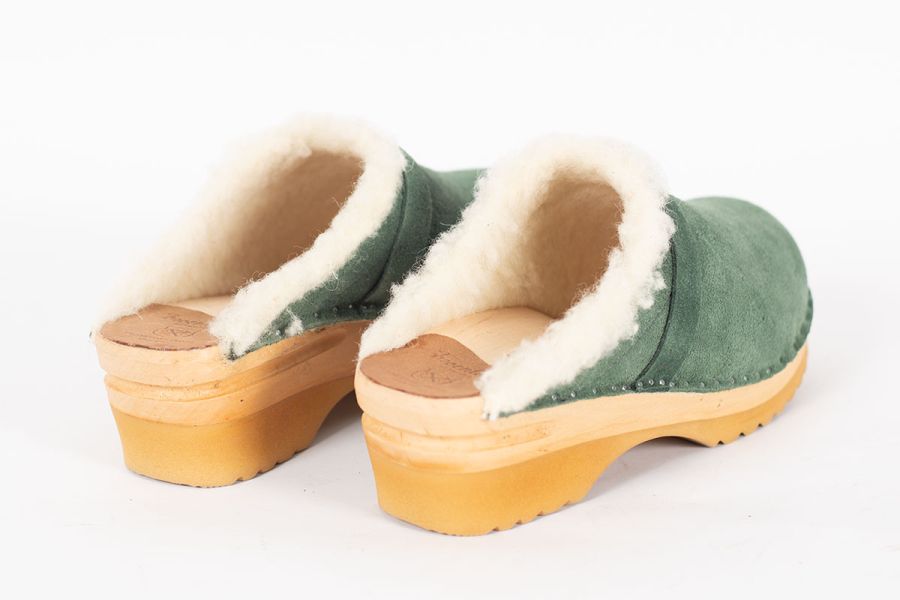 Munch Green Suede