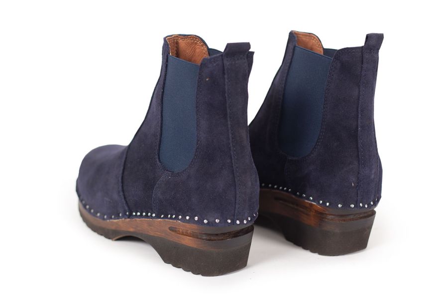 Rockwell Dark Blue Suede