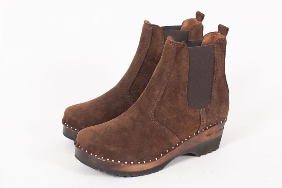 Rockwell Dark Brown Suede